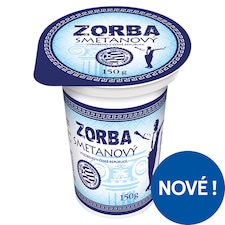 Zorba Smetanový jogurt bílý 150g
