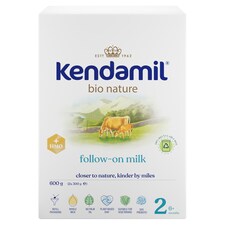 Kendamil Bio Nature 2 HMO+ pokračovací mléčná kojenecká výživa v prášku 2 x 300g (600g)