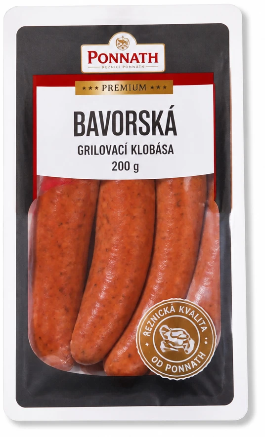 PONNATH Bavorská grilovací klobása