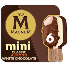 Magnum Mini Classic/Almond/White Chocolate 6 x 55ml