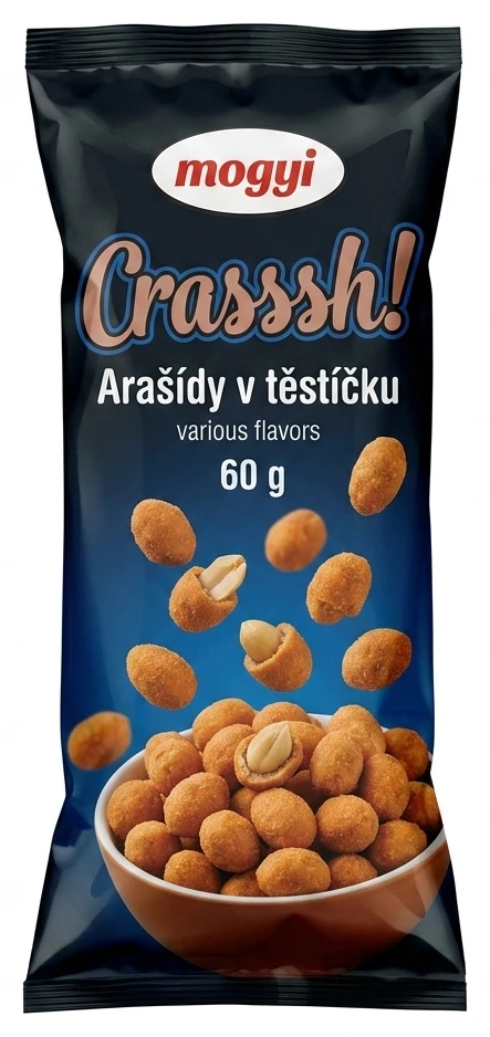 Crasssh! Arašídy v těstíčku
