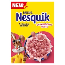 Nesquik Cereálie jahodová příchuť 330g