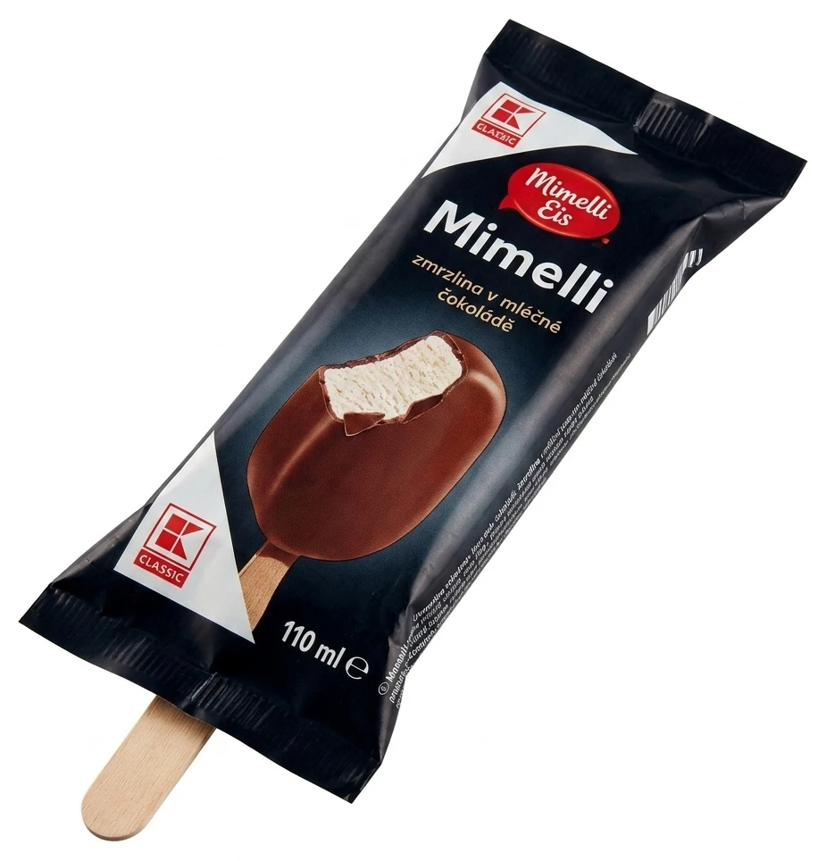 Mimelli zmrzlina v mléčné čokoládě