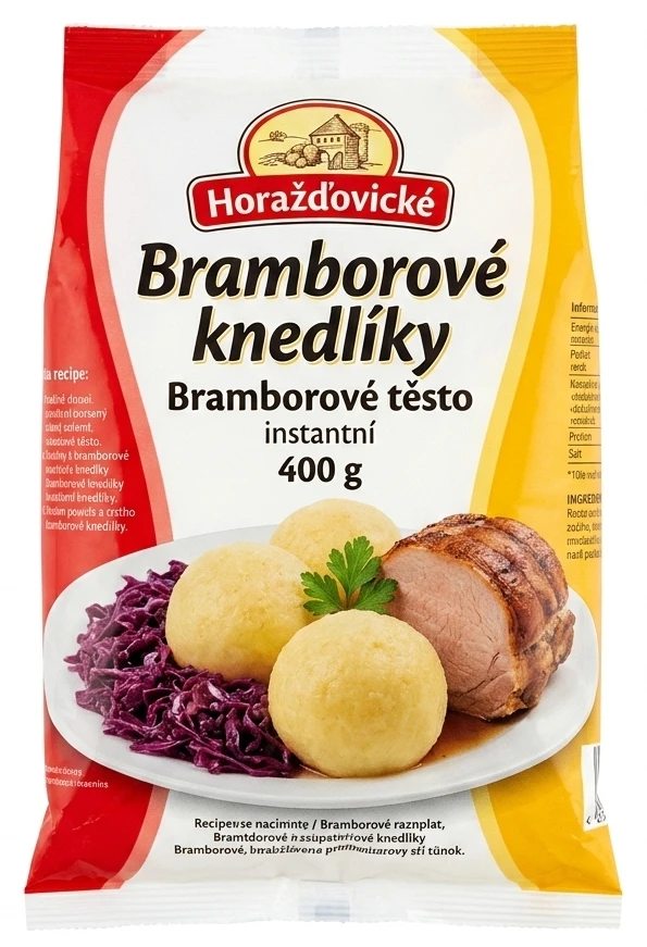 HORAŽĎOVICKÉ Bramborové knedlíky/Bramborové těsto