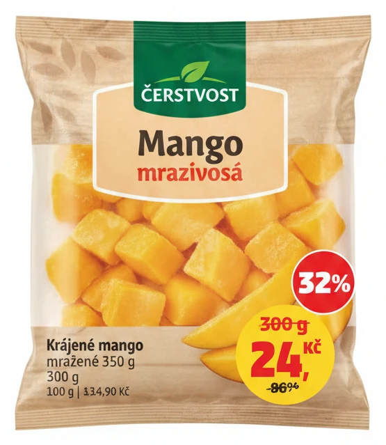 Mango mrazivá čerstvost
