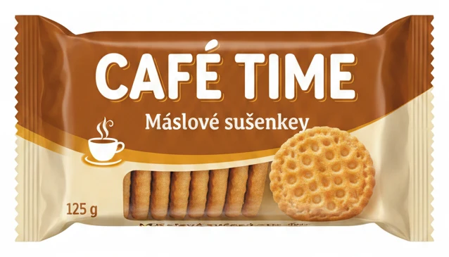 Máslové sušenky Café Time