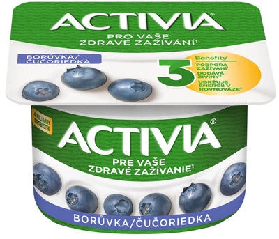 Activia Probiotický jogurt borůvka