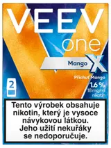 VEEV ONE Mango X 2 náplně do e-cigarety 1,6%
