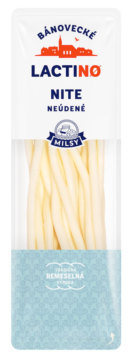 Milsy Lacti-No Bánovecké sýrové nitě neuzené bez laktózy