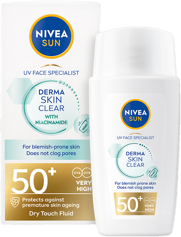 Nivea Sun Derma Skin pleťový krém SPF 50+
