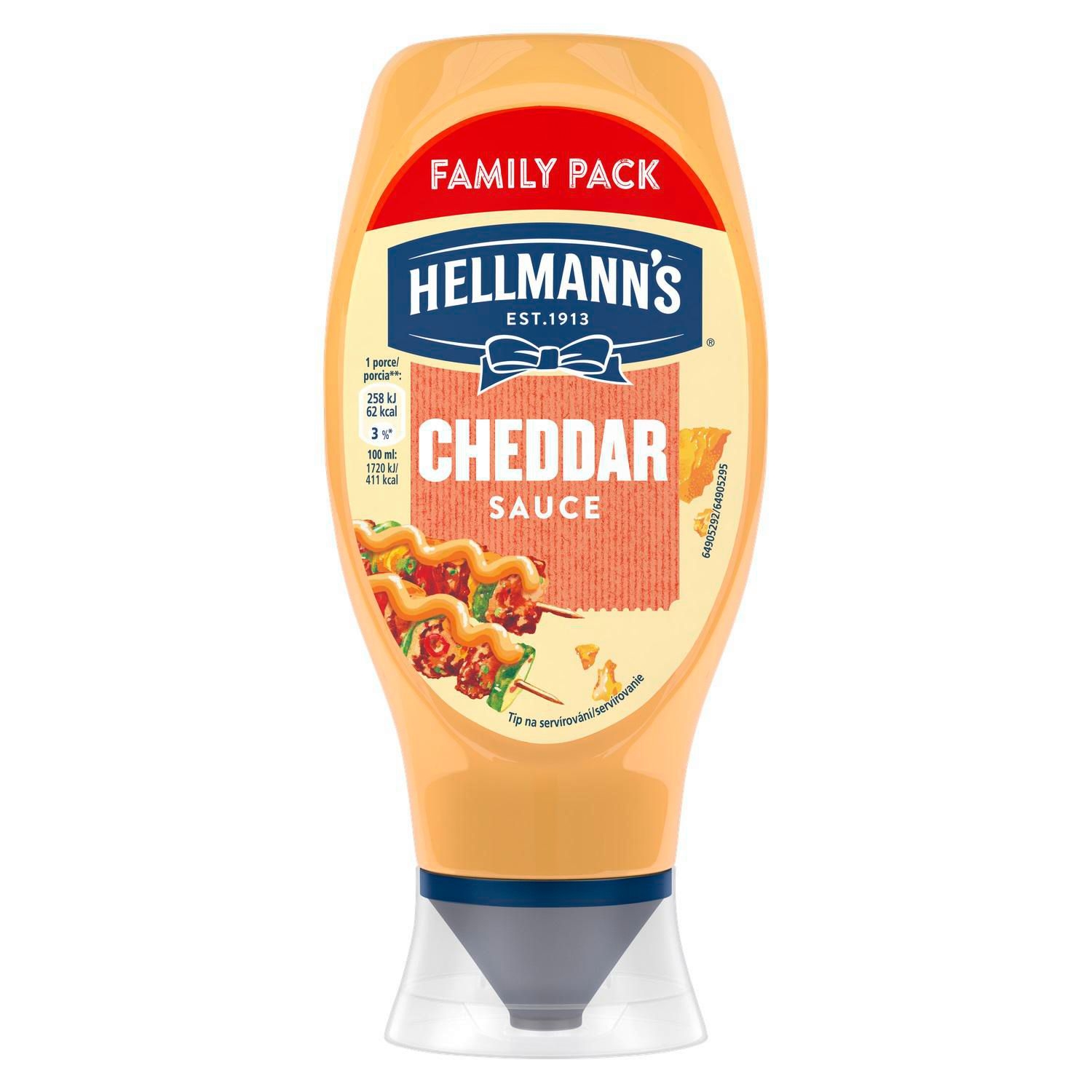 Hellmann's Omáčka se sýrem čedar 430 ml
