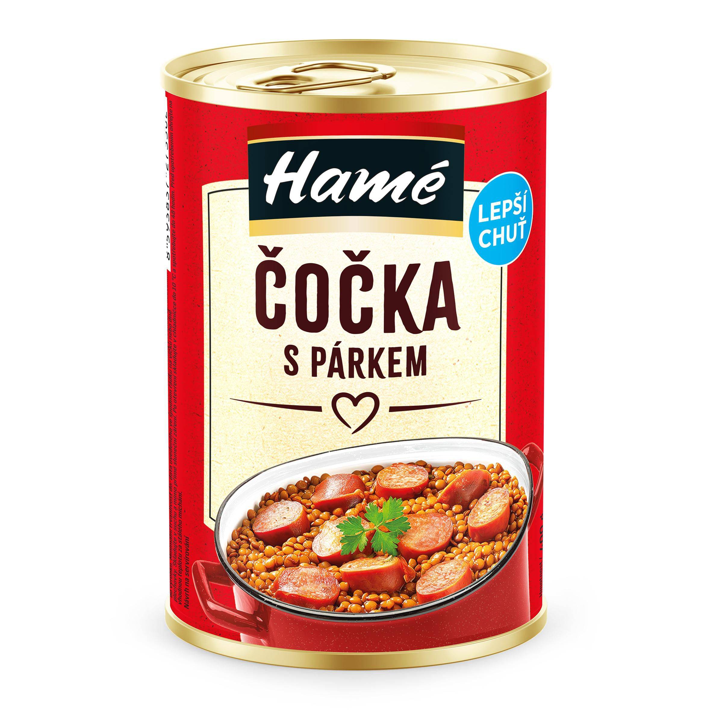 Hamé Čočka s párkem 400g
