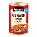 Hamé BBQ fazole s párkem 400g