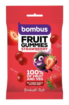 Bombus Fruit Gummies Strawberry