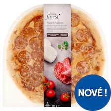 Finest Pizza se sýrem mozarella a salámem napoli 420g