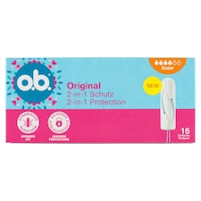 O.B. Original Super tampony 16 ks