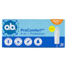 O.B. ProComfort Super tampony 32 ks