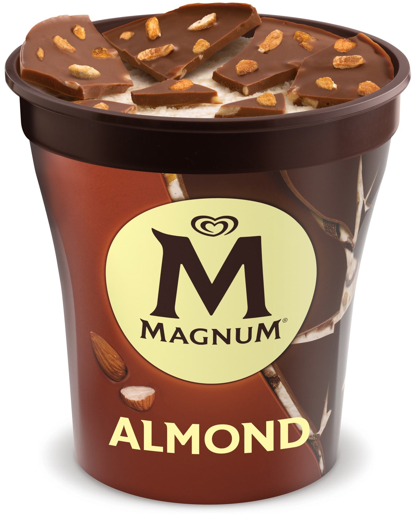 Magnum Almond zmrzlina v kelímku