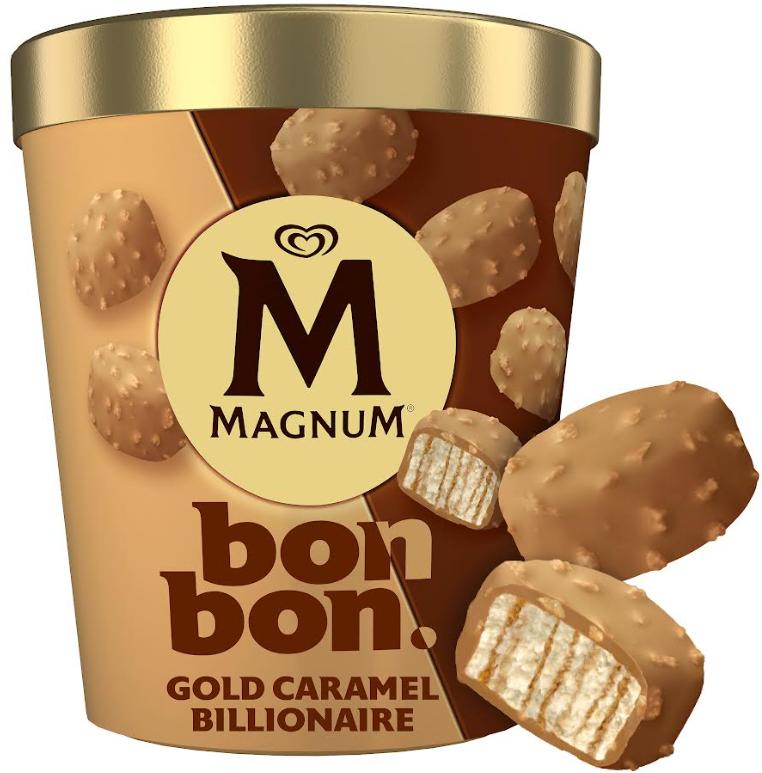 Magnum Bonbon Gold Caramel Billionaire 12×17ml
