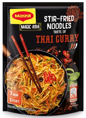 Maggi Magic Asia Pikantní smažené nudle s chutí Thai Curry