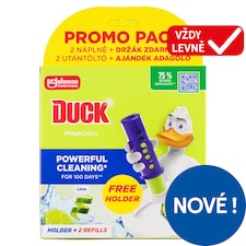 Duck Fresh Discs Čistič WC limetka 2 x 36ml (72ml)