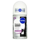 Nivea Black & White Invisible Authentic Kuličkový antiperspirant 50ml