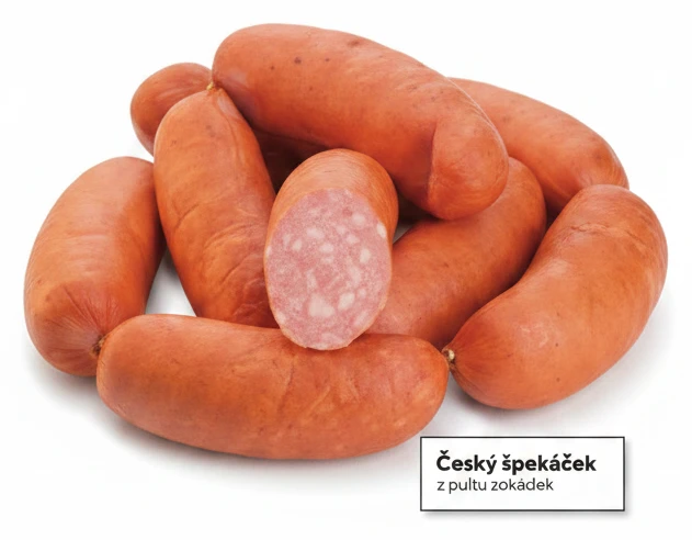 Český špekáček z pultu lahůdek