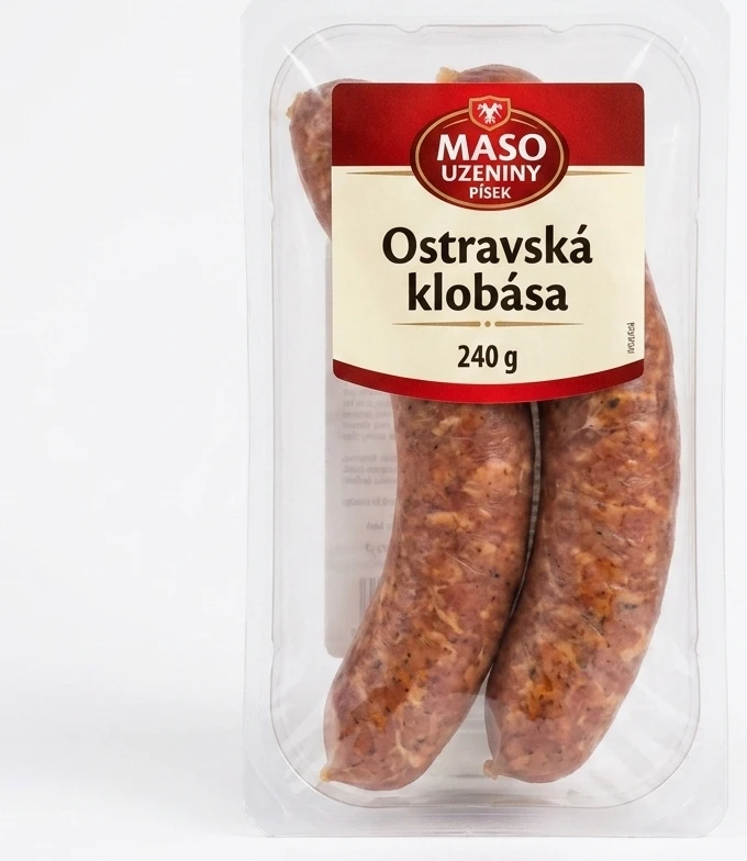 Maso Uzeniny Písek Ostravská klobása