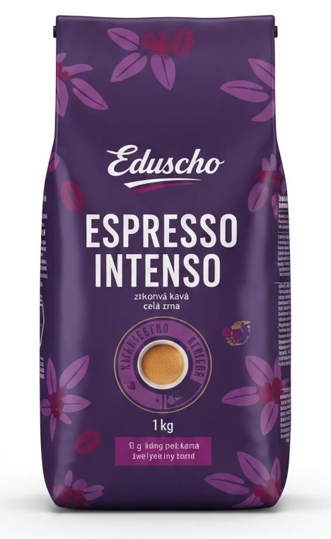 Eduscho Espresso Intenso zrnková