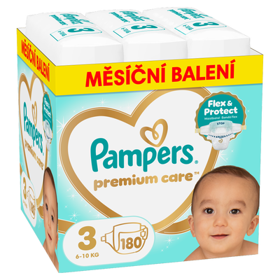 Pampers Premium Monthly Box, vel. 3 (6-10 kg)