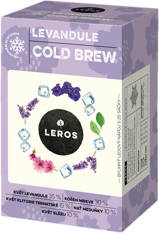 Leros Levandule cold brew
