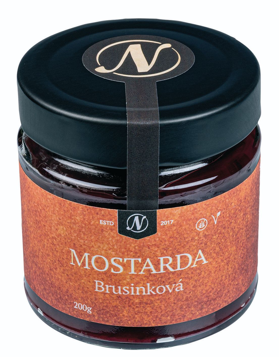 Nikoleta Maria Mostarda brusinková 200g