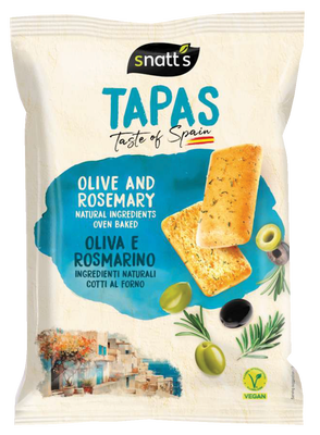 Snatt's Tapas chlebíčky s olivami a rozmarýnem