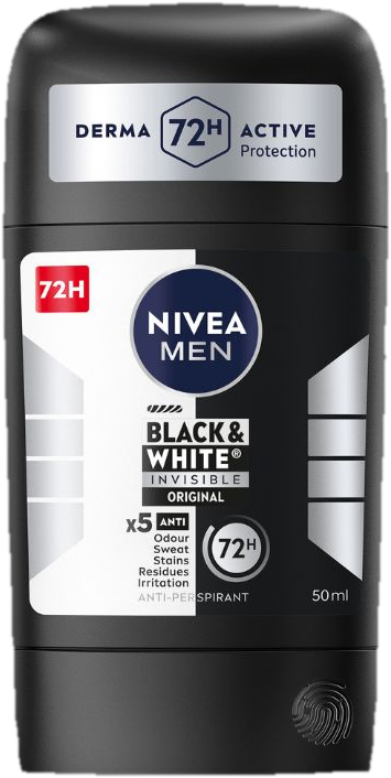 Nivea Men Black & White Invisible Original tuhý antiperspirant