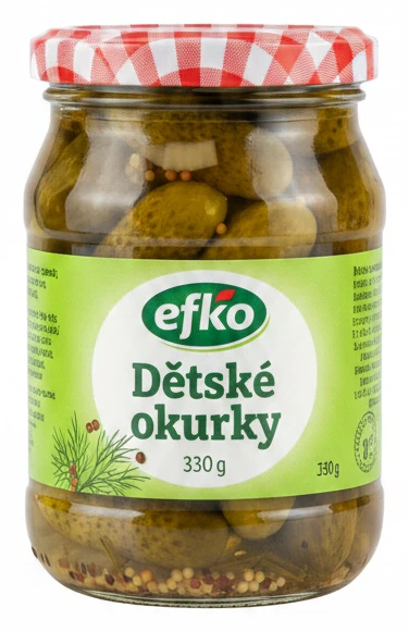 efko Dětské okurky