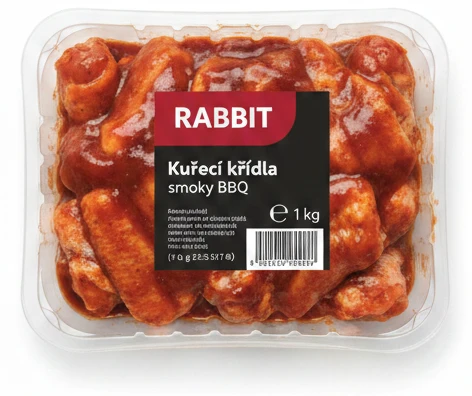 Rabbit Kuřecí křídla smoky BBQ