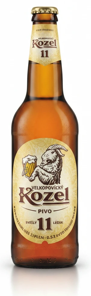 Velkopopovický Kozel 11 Pivo světlý ležák