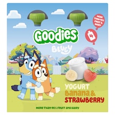 Goodies kapsička Bluey jogurt banán & jahoda 4x100g