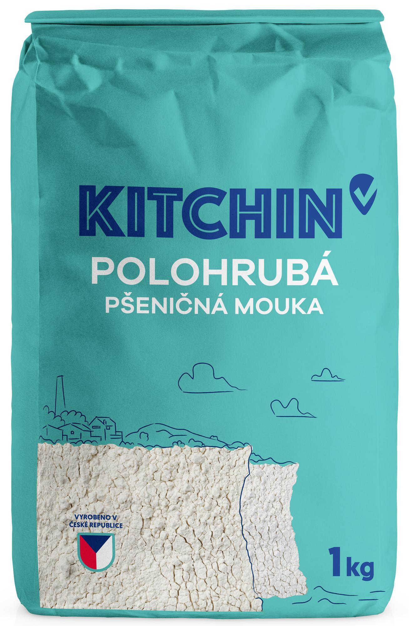 Kitchin Pšeničná mouka polohrubá