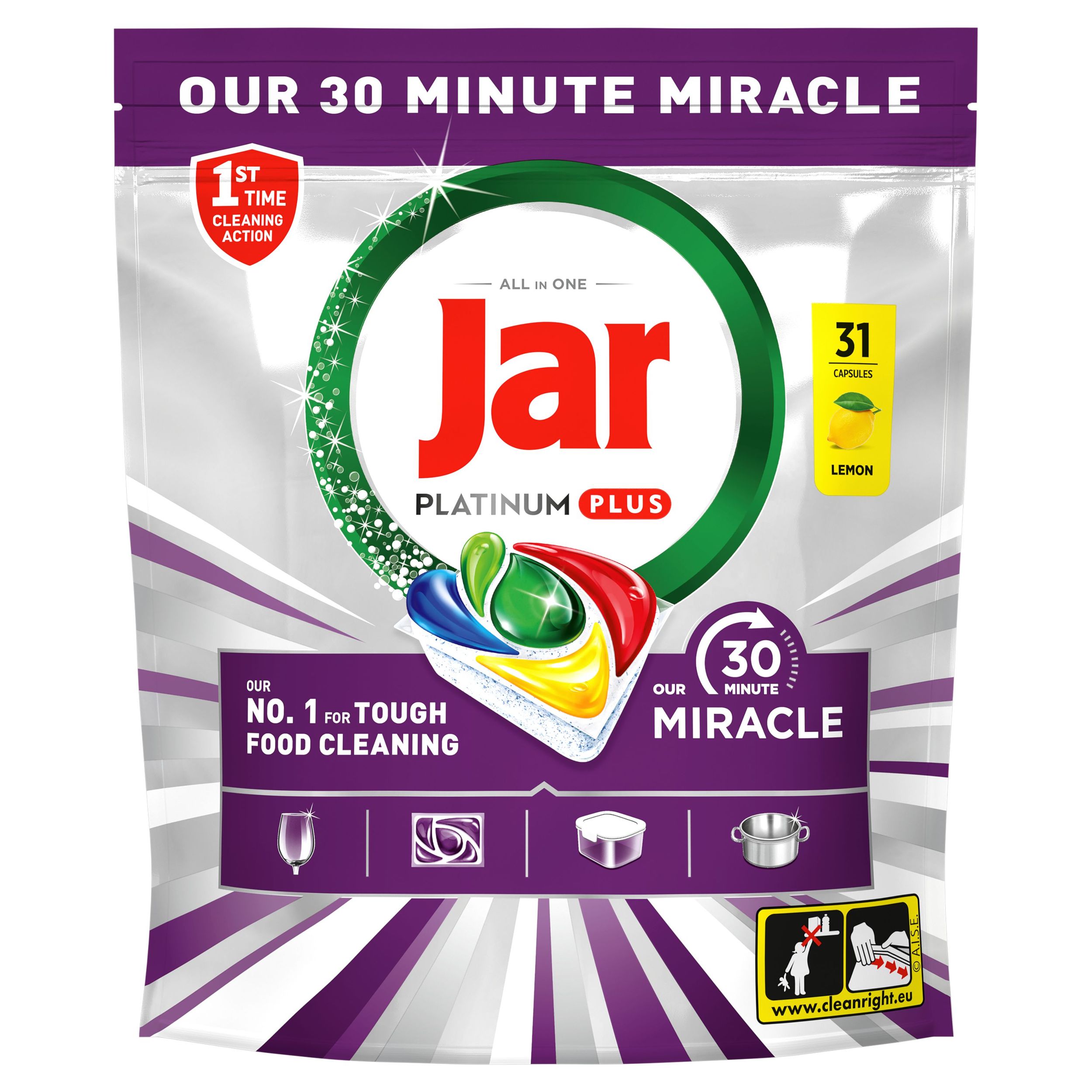 Jar ADW Platinum Plus Lemon 31kusů
