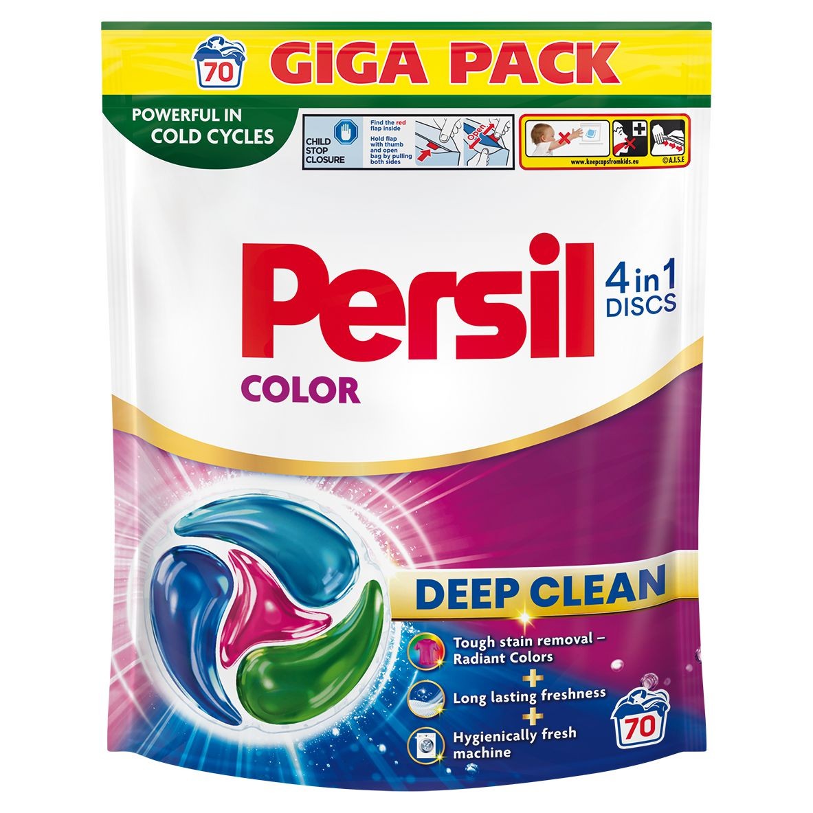 PERSIL DISCS COLOR 70dávek