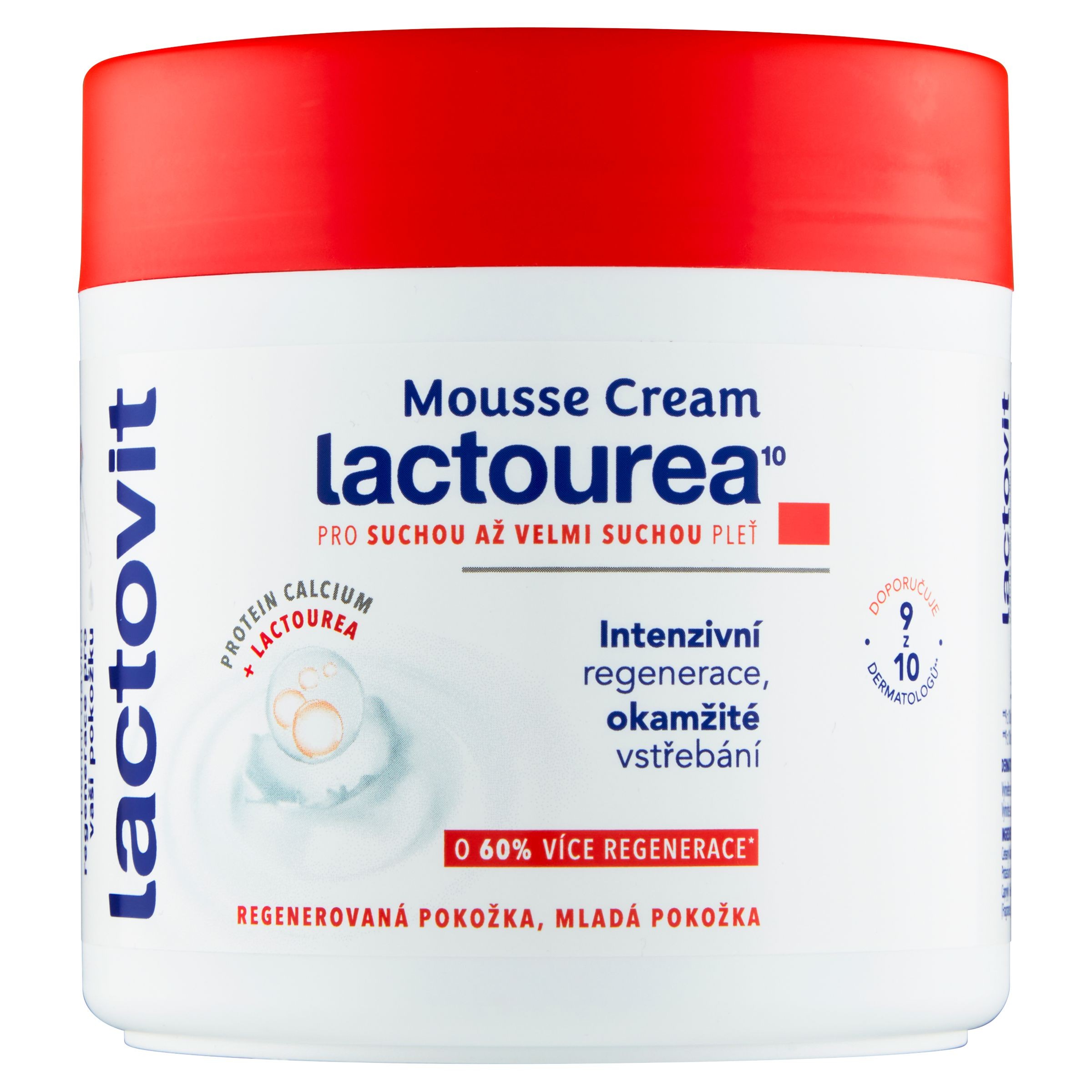 Lactovit Lactourea¹⁰ Mousse Cream hydratační pěnový krém 400ml