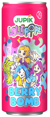 Jupík Lollipopz Berry Bomb