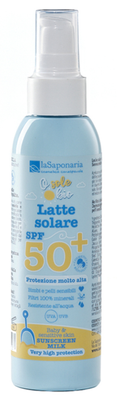 laSaponaria BIO Opalovací mléko pro děti a citlivou pokožku SPF 50+