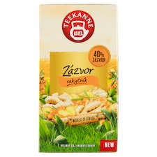 Teekanne World of Ginger Zázvor rakytník bylinný čaj aromatizovaný 20 x 1,75g (35g)