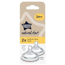 Tommee Tippee Natural Start savičky se středním průtokem 2 ks