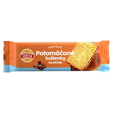 Sedita Rodinné Sušenky polomáčené v mléčno - kakaové polevě 100g