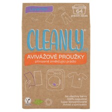 Cleanly Eco Levander avivážové proužky 64 praní 32 ks