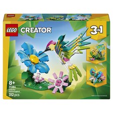LEGO Creator 3 v 1 31384 Divoká zvířata: Barevný kolibřík