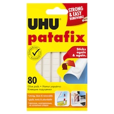 UHU Patafix samolepicí guma bílá 80 ks